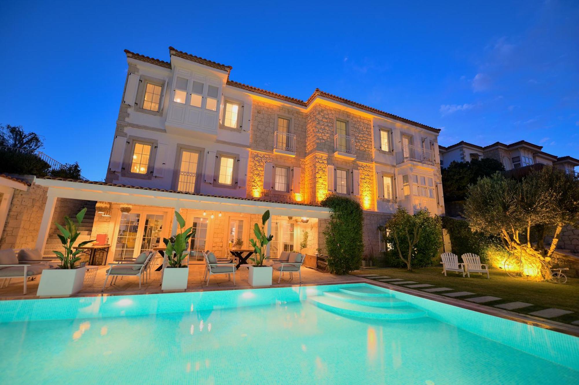 Peremere Alacati Otel Exterior foto